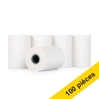 Offre : 123encre rouleau TPE 57x40x12 thermique (100 pièces) - blanc 303655