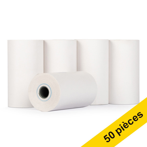 Offre : 123encre rouleau TPE thermique 57x30x8 (50 pièces) - blanc 303660 - 1