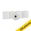Offre : 123encre rouleau de caisse enregistreuse 57x54x12 thermo (100 pièces) - blanc 301949 - 1