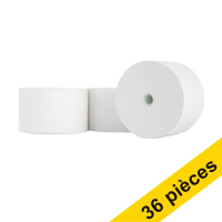Offre : 123encre rouleau de caisse enregistreuse 60x100x12 mm thermo (36 pièces) - blanc 302701