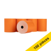 Offre : 123encre rouleau de caisse enregistreuse 80x80x12 mm thermo (100 pièces) - orange 302715 - 1