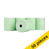 Offre : 123encre rouleau de caisse enregistreuse 80x80x12 mm thermo (50 pièces) - vert