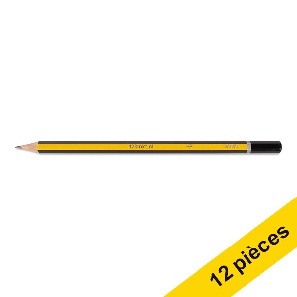 123inkt Offre : 12x 123encre crayon (HB)  301059 - 1