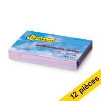 123inkt Offre : 12x 123encre notes autocollantes 51 x 76 mm - lilas  300489