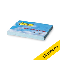 123inkt Offre : 12x 123encre notes autocollantes 76 x 102 mm - bleu  300238