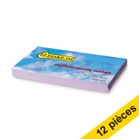 123inkt Offre : 12x 123encre notes autocollantes 76 x 102 mm - lilas  300492