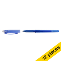 123inkt Offre : 12x 123encre stylo à bille effaçable - bleu  301093