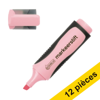 123inkt Offre : 12x 123encre surligneur - rose pastel  300496