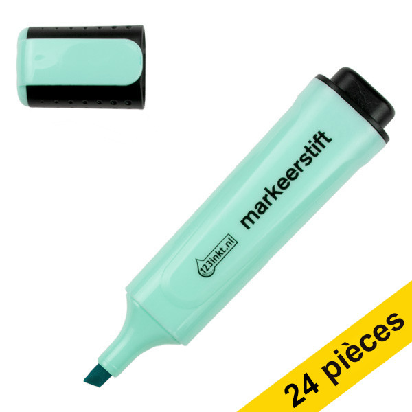 123inkt Offre : 24x 123encre surligneur - bleu pastel  301362 - 1
