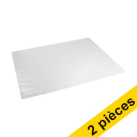 Offre : 2x 123encre sous-main 65 x 50 cm - transparent