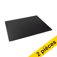 Offre : 2x 123encre sous-main 65 x 52 cm - noir