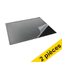 Offre : 2x 123encre sous-main 65 x 52 cm vue complète - noir