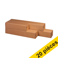 Offre : 2x 123encre tube d'expédition carré A0 (10 pièces) 302883