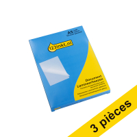 Offre : 3 x 123encre pochette de plastification de documents A5 brillant 2x80 microns (100 pièces) 302930