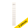 Offre : 3x 123encre étiquettes de dos autocollantes étroites 39 x 285 (10 pièces) - blanc 302370 - 1