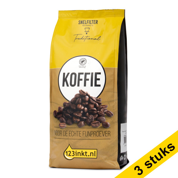 123inkt Offre : 3x 123encre Traditional café moulu 500 g  301127 - 1