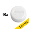 Offre : 3x 123encre aimants 15 mm (10 pièces) - blanc 301287 - 1