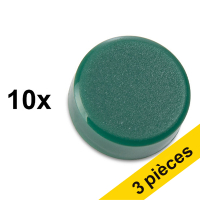Offre : 3x 123encre aimants 15 mm (10 pièces) - vert