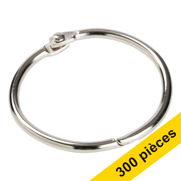 Offre : 3x 123encre anneau de reliure 38 mm (100 pièces) 302632 - 1