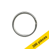 Offre : 3x 123encre anneaux porte-clés métalliques 20 mm (100 pièces) 303250 - 1