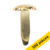 Offre : 3x 123encre attaches parisiennes n°2 12 x 8 mm (100 pièces) 302188 - 1