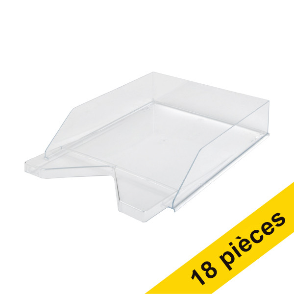 123inkt Offre : 3x 123encre bac à courrier (6 pièces) - transparent  390541 - 1