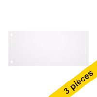 123inkt Offre : 3x 123encre bande de séparation 105 x 240 mm (100 pièces) - blanc  302386
