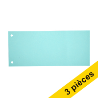 123inkt Offre : 3x 123encre bande de séparation 105 x 240 mm (100 pièces) - bleu  302380