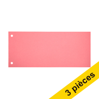 123inkt Offre : 3x 123encre bande de séparation 105 x 240 mm (100 pièces) - rose  302385