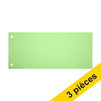 123inkt Offre : 3x 123encre bande de séparation 105 x 240 mm (100 pièces) - vert  302383