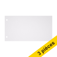 123inkt Offre : 3x 123encre bande de séparation 120 x 225 mm (100 pièces) - blanc  302394
