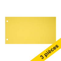 123inkt Offre : 3x 123encre bande de séparation 120 x 225 mm (100 pièces) - jaune  302389