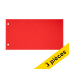 Offre : 3x 123encre bande de séparation 120 x 225 mm (100 pièces) - rouge 302390 - 1