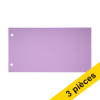 Offre : 3x 123encre bande de séparation 120 x 225 mm (100 pièces) - violet 302387 - 1