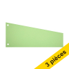 Offre : 3x 123encre bande de séparation trapèze 240 x 105 mm / 60 mm (100 pièces) - vert 302398 - 1