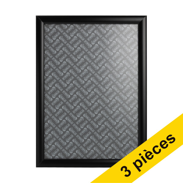 Offre : 3x 123encre cadre à clic avec cadre aluminium A3 - noir 302555 - 1