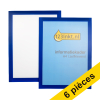 Offre : 3x 123encre cadre d'affichage A34 auto-adhésif (2 pièces) - argent 301726 - 1