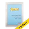 Offre : 3x 123encre cadre d'affichage A5 auto-adhésif (2 pièces) - argent 301278 - 1