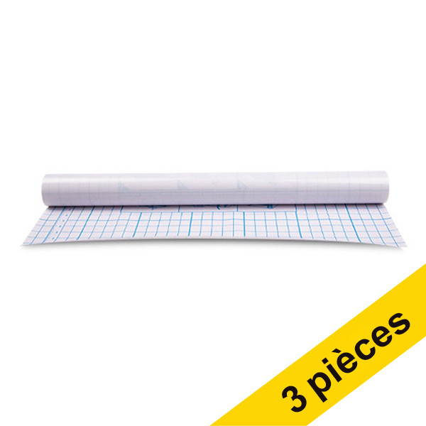 Offre : 3x 123encre film de couverture autocollant 33 cm x 500 cm 301879 - 1