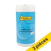 Offre : 3x 123encre lingettes nettoyantes pour écran (lot de 100)