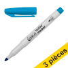 Offre : 3x 123encre marqueur textile (1 - 3 mm ogive) - bleu pastel