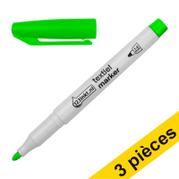 Offre : 3x 123encre marqueur textile (1 - 3 mm ogive) - vert pastel