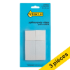 Offre : 3x 123encre patins adhésifs carrés 28 mm (12 pièces) - blanc 301022 - 1
