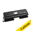 Offre : 3x 123encre perforatrice 4 trous (22 feuilles) - noir