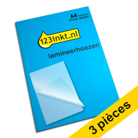 123inkt Offre : 3x 123encre pochette de plastification A4 brillante 2x125 microns (100 pièces)  300821