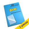 Offre : 3x 123encre pochette de plastification pour document A6 brillant 2x125 microns (100 pièces)