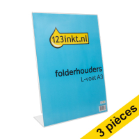 123inkt Offre : 3x 123encre porte-brochures avec pied en L A3  301559