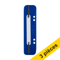 Offre : 3x 123encre relieurs à lamelles 6 et 8 cm avec perforation (100 pièces) - bleu