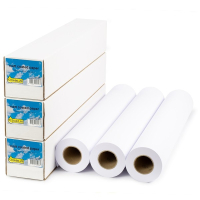 Offre : 3x 123encre rouleau de papier couché mat 610 mm (24 pouces) x 30 m (120 g/m²)