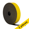 Offre : 3x 123encre ruban d'étiquettes magnétiques effaçable 2 cm x 10 m - jaune 302138 - 1
